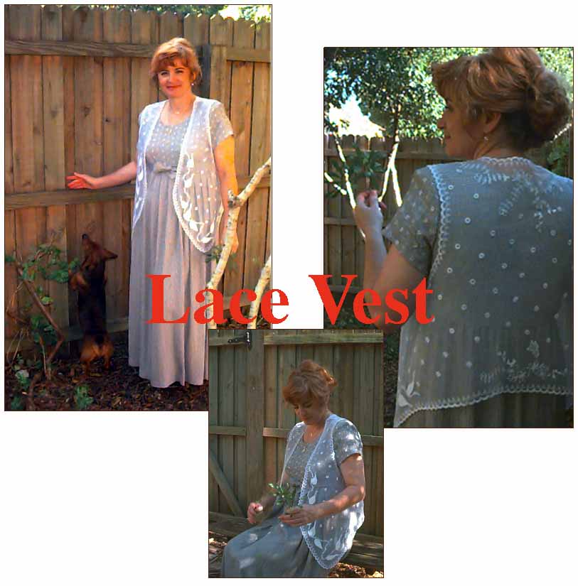 Lace Vest Collage